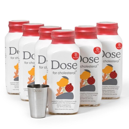 Dose for cholesterol - for,