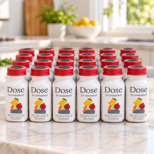 Dose for cholesterol - for,