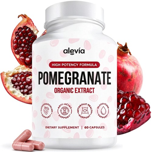 Pomegranate extract capsules - pomegranate,